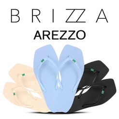 Chinelo Brizza Arezzo Bico Quadrado Square Brasil Lançamento Casual Moderno