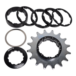 Kit Single Speed Gta 16 Dentes Preto Wheeling Grau - Preto-prata em Oferta na Shopee