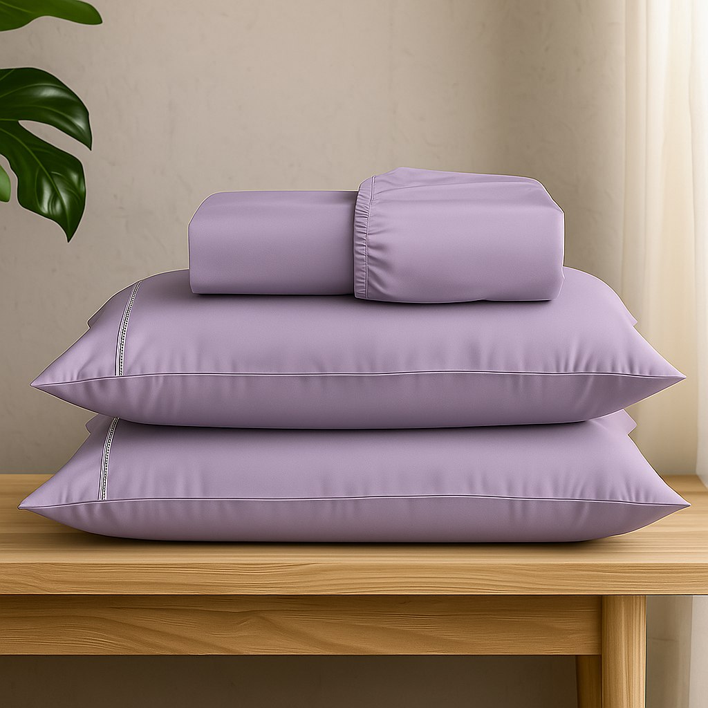 Jogo de Cama 03 Peças Percal 400 Fios Atacado com Elástico Solteiro Casal Queen King Premium