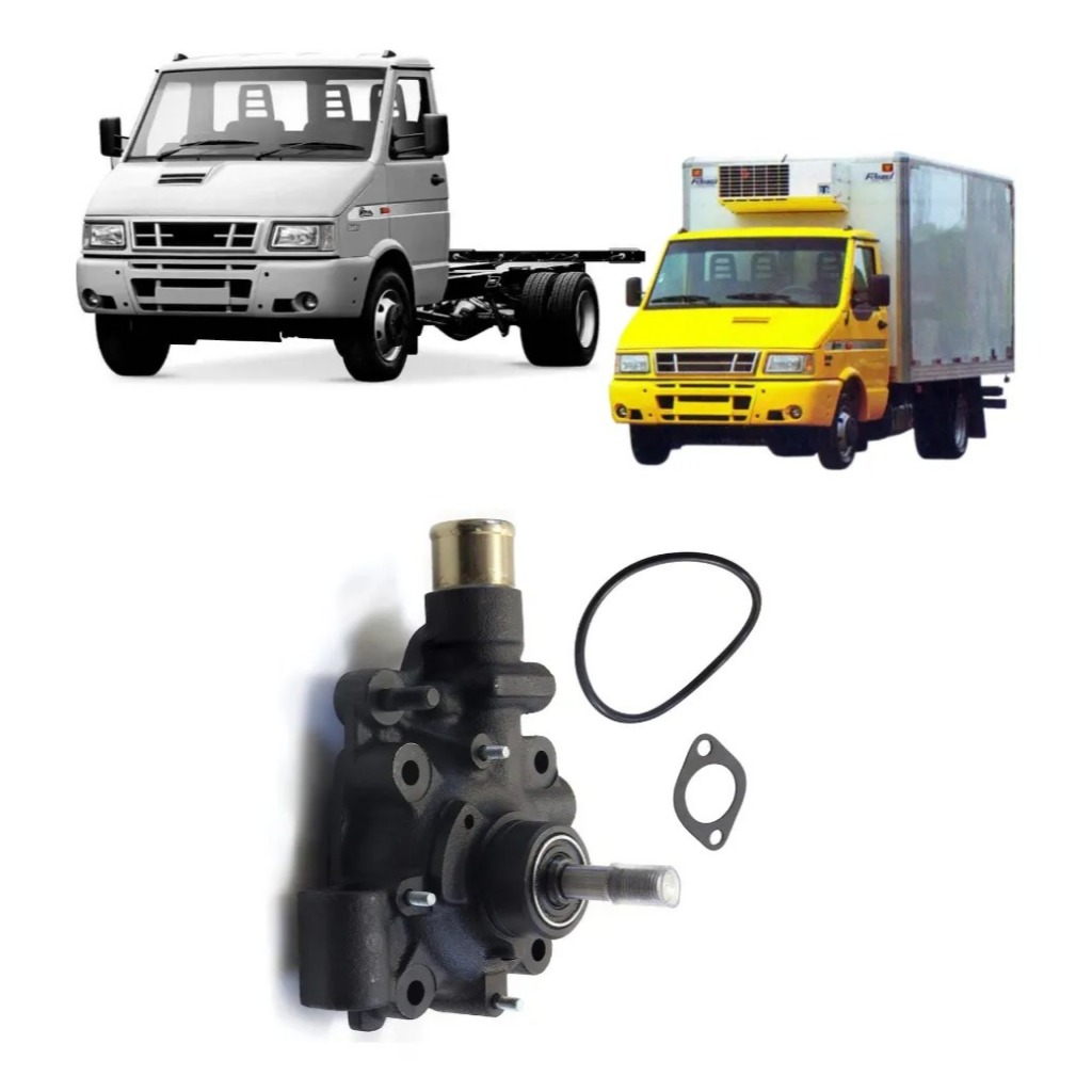 Bomba D'água Para Iveco Daily 2.8 8v 3510/4912/5912/3513 1997 Á 2007 Diesel
