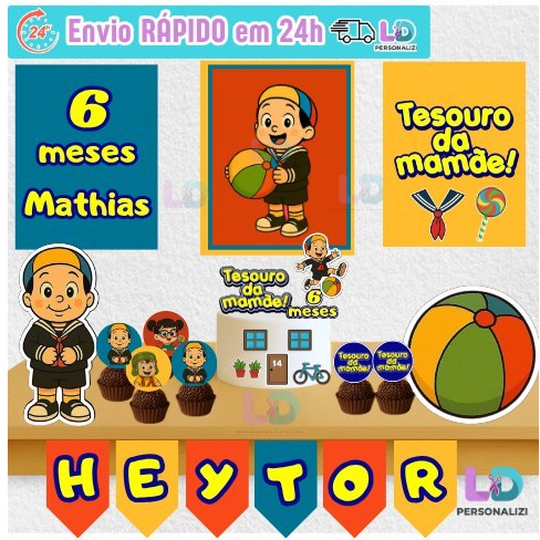 Mêsversário Kiko do Chaves - Tesouro da mamãe - Só Um Bolinho Kiko Tema Criativo