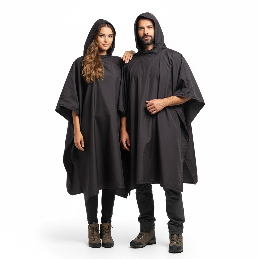Poncho Capa de Chuva de Trilha para Mochila Cargueira Outdoor - Vila Flor