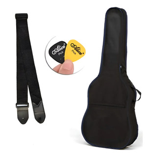 Capa Nylon p/ Violão – Leve, Resistente, com Bolso – Clássico e Folk (Pequeno/Médio)
