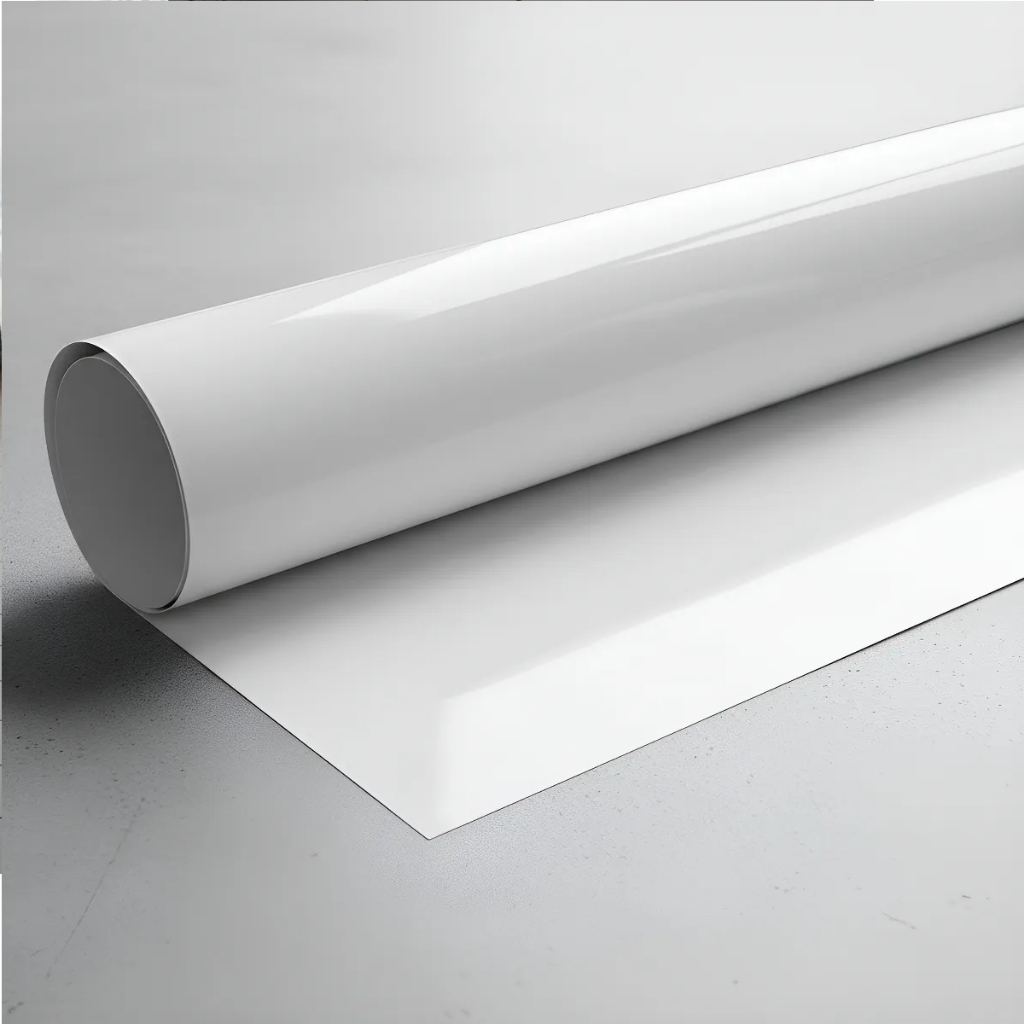 Adesivo Vinil Branco Laca Para Laquear Mesa 1,06 De Largura