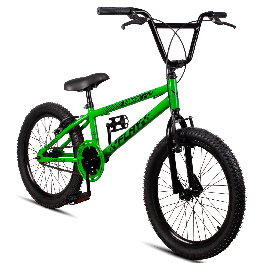 Imagem Bicicleta Infantil BMX Aro 20 Flay com Aro Aero e Freio V-Brake para Meninos de 6 a 10 anos