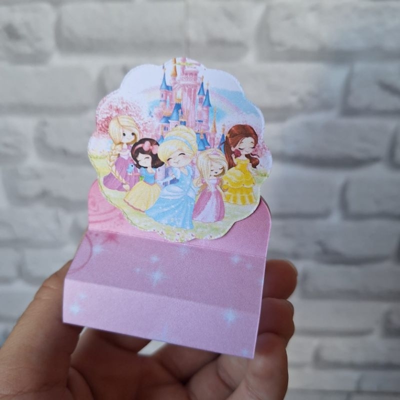 Kit 20 Porta Bis Duplo Princesas Cute Lembrancinha Decoração Festa Infantil Personalizados Aniversario