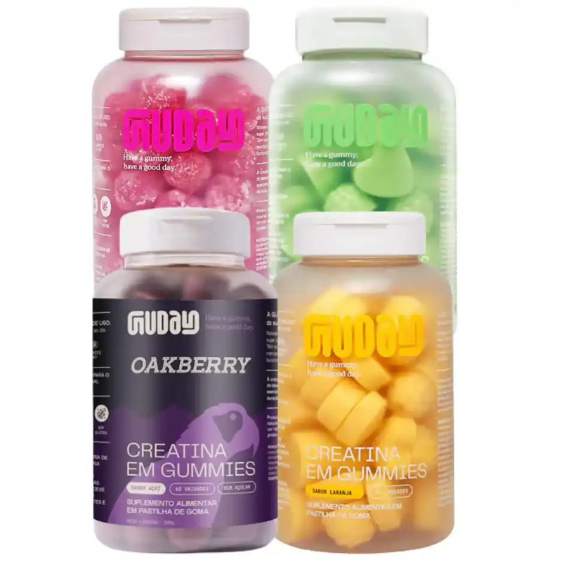 Guday Creatina em Gummy 60 uni em Oferta na Shopee