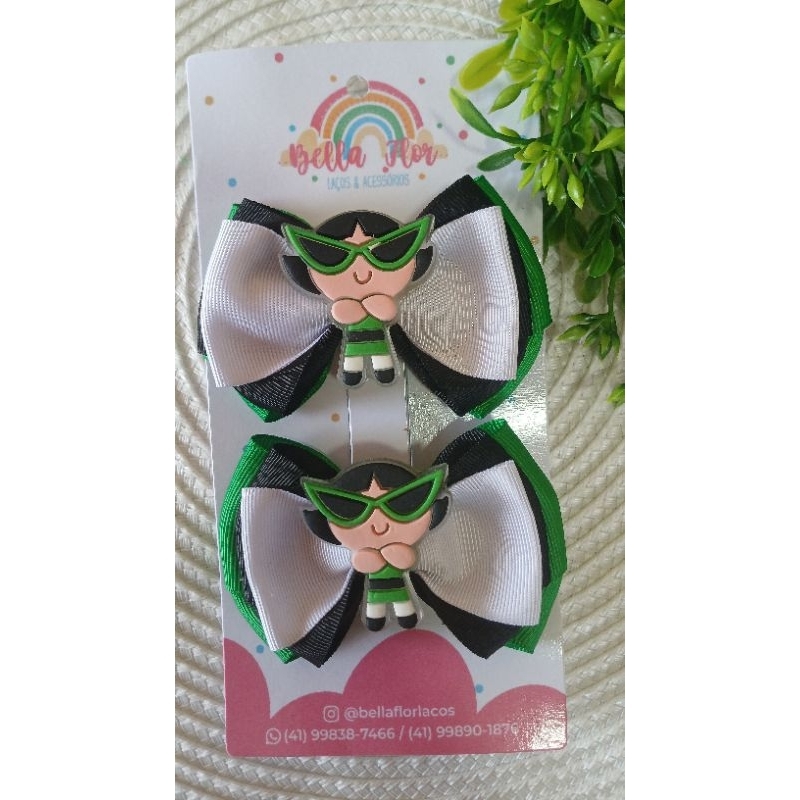 Parzinho De  Laços Personagem infantil/ Bico de pato