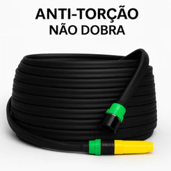 Mangueira de Jardim Anti Torção Não Dobra Reforçada 5 a 50 Metros Anti Dobras