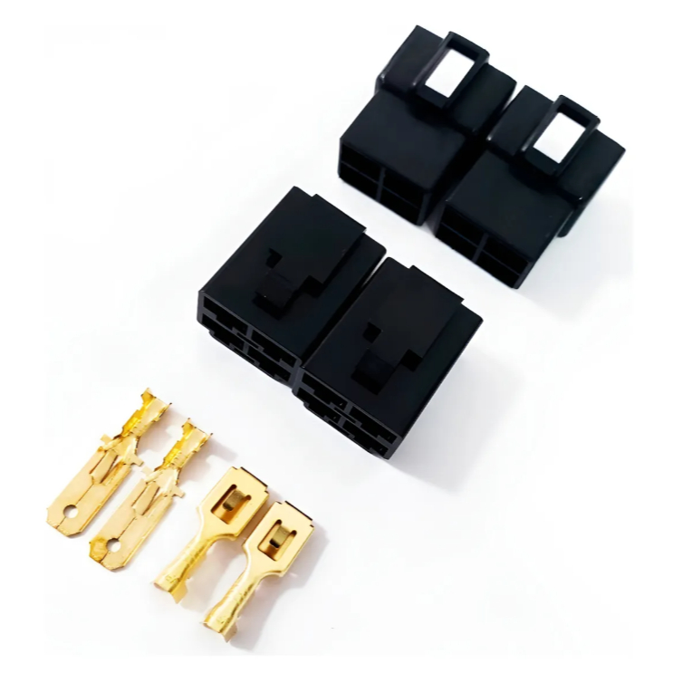 Kit Conjunto De Conector Binoculo 4 Vias Macho Femea - 10 Un em Oferta na Shopee