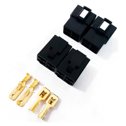 Kit Conjunto De Conector Binoculo 4 Vias Macho Femea - 10 Un