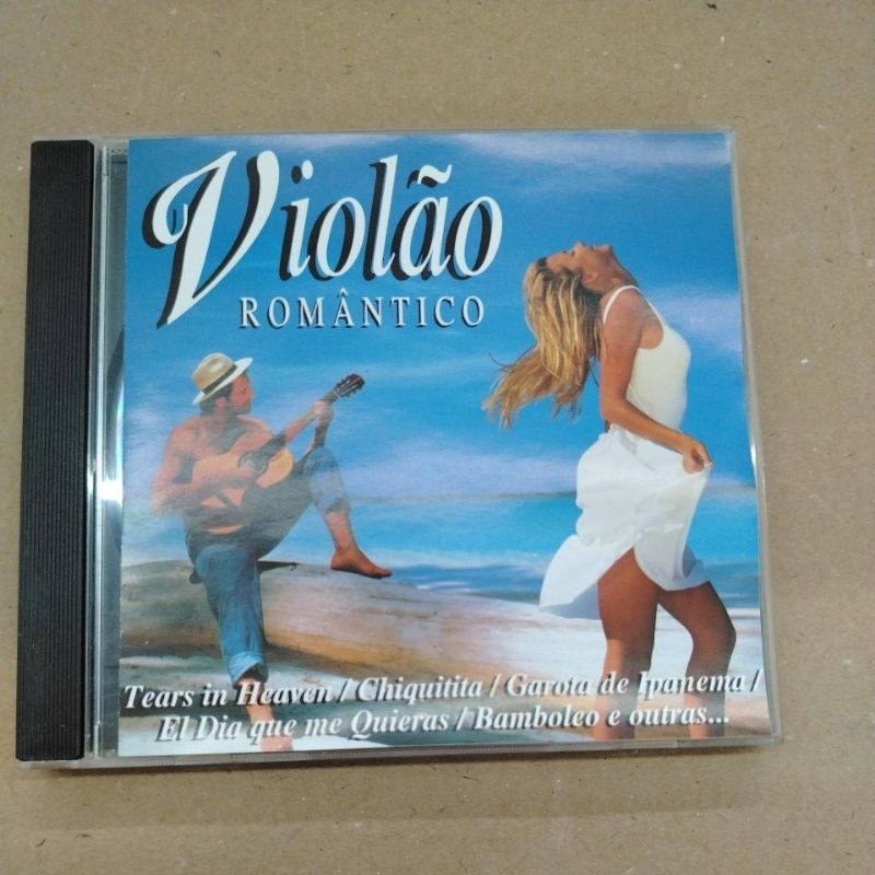 CD Violão Romântico, Tema de Amor de Romeu Y Julieta, Usado, Leia a discrição