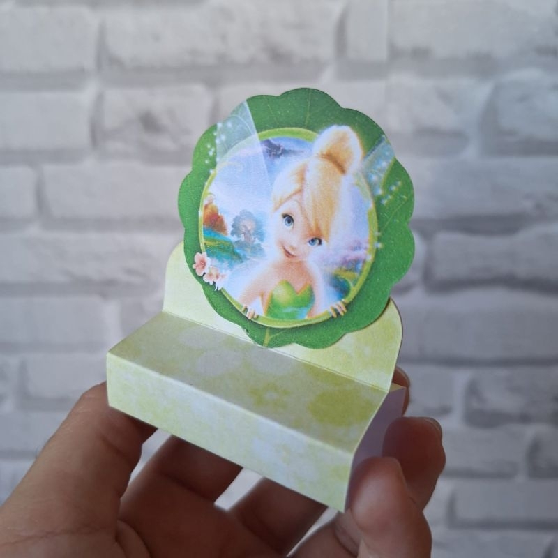 Kit 20 Porta Bis Duplo Tinkerbell  Lembrancinha Decoração Festa Infantil Personalizados Aniversario