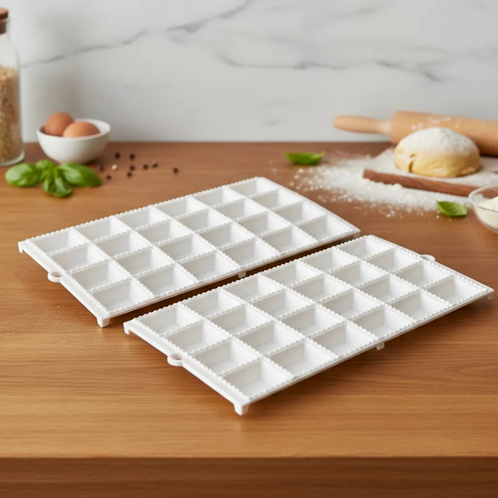 Forma Molde de Macarrão Caseiro Massas Mini Pastel Frescas Culinário Utensílio Cozinha Prático