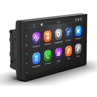 Central Multimídia 7 MP5 com CarPlay via Cabo TL/VD Faaftech FTMMCM7 em Oferta na Shopee
