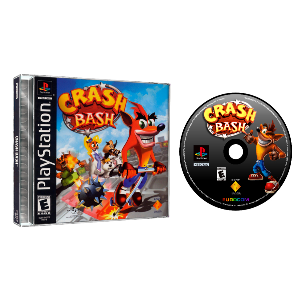 Jogo Crash Bash Para PS1 Playstation 1