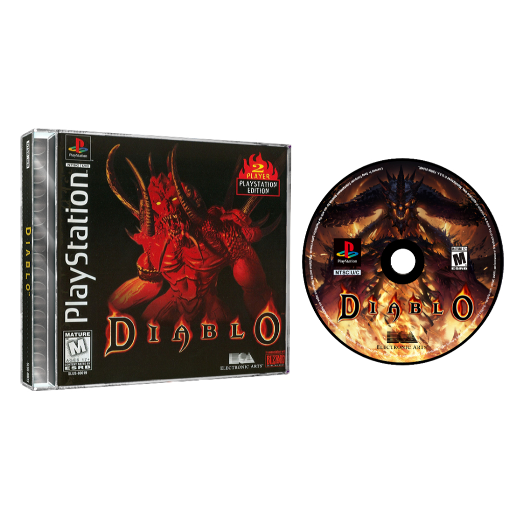 Jogo Diablo Para PS1 Playstation 1