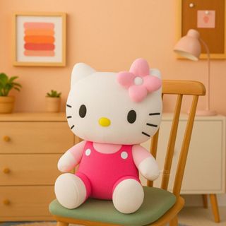 Brinquedo Pelúcia Hello Kitty Fofa Kuromi Antialérgico Fofinha em Oferta na Shopee