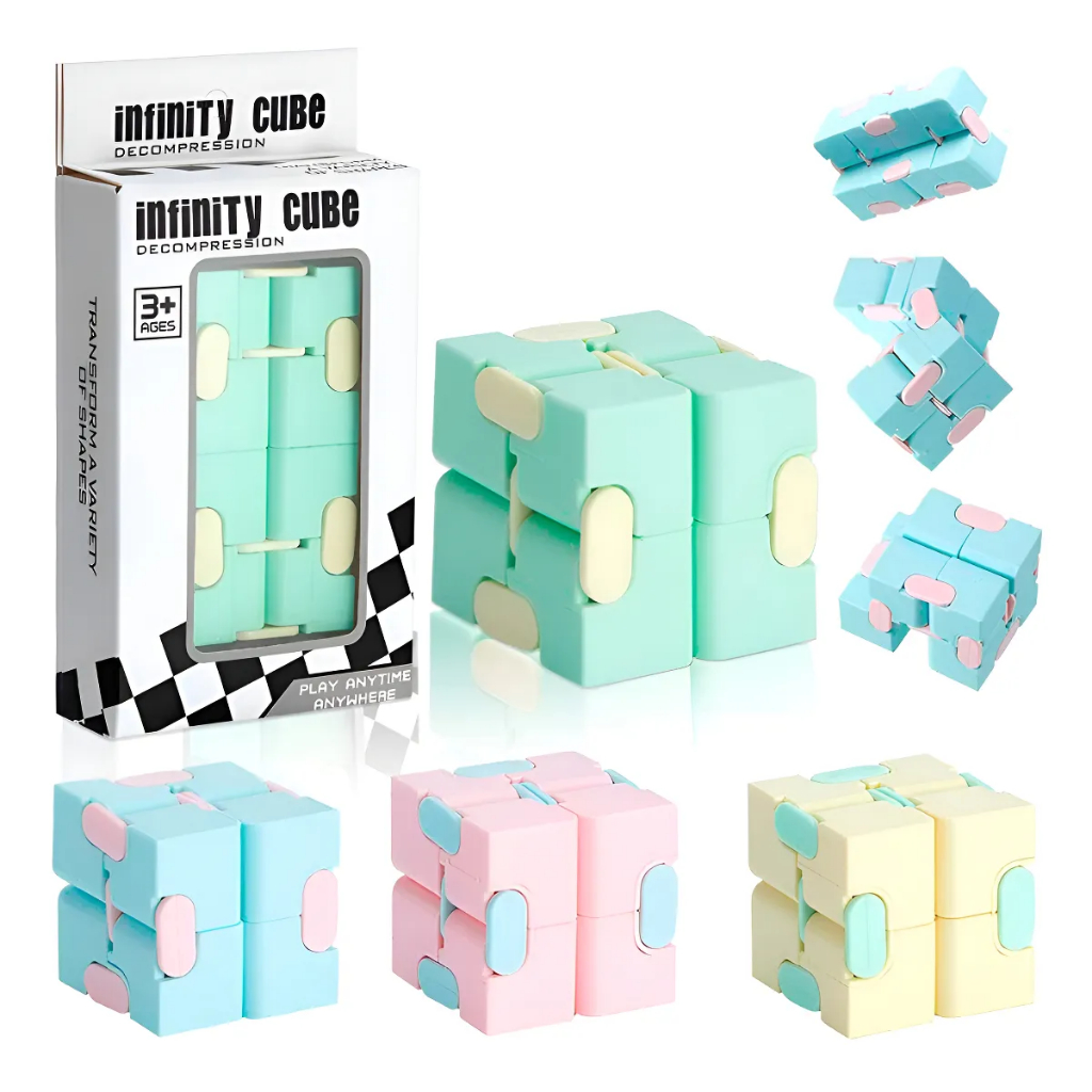 Cubos Mágicos Profissionais MOYU Cubo Infinito Antiestresse - Speed Cube Quebra-Cabeça Coleção