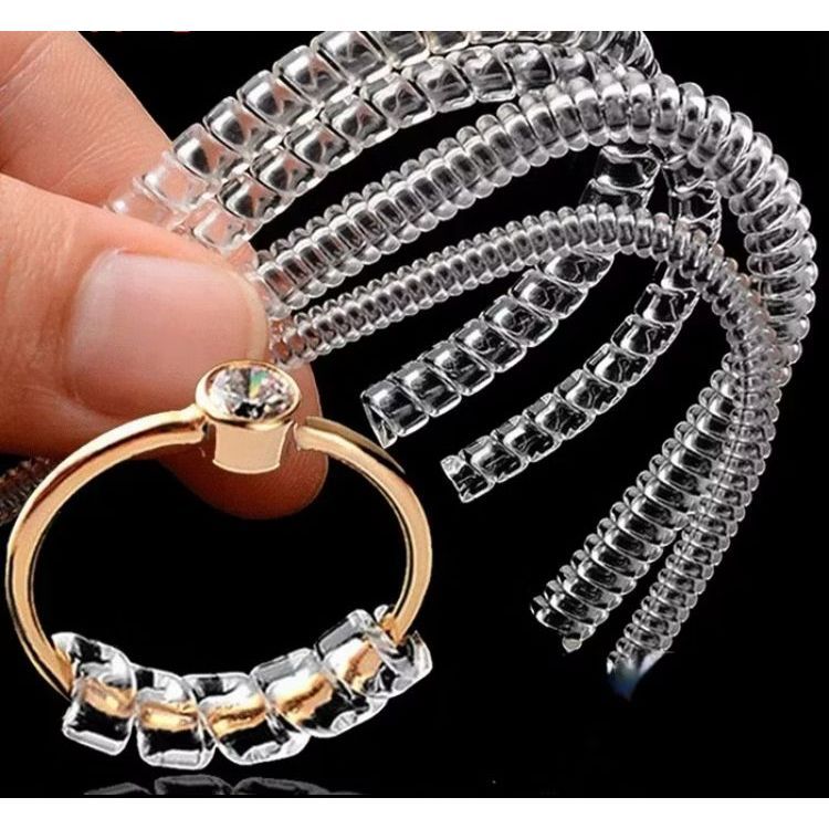 Kit Ajustador De Anel Espiral Transparente  - Redutor Invisível Universal - Anéis Soltos/Largos em Oferta na Shopee