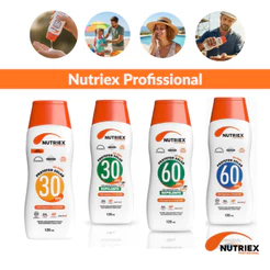 Protetor Solar Nutriex FPS 30 60 Facial e Corporal Oil Free Com e Sem Repelente 120ml