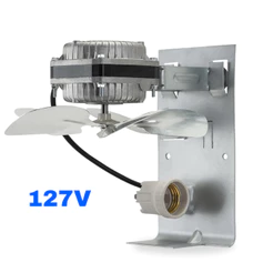 Exaustor de Churrasqueira 127V Alta Temperatura Ventisol 60W Ventilador Iluminação Refrigeração Circulação Ar Compacto
