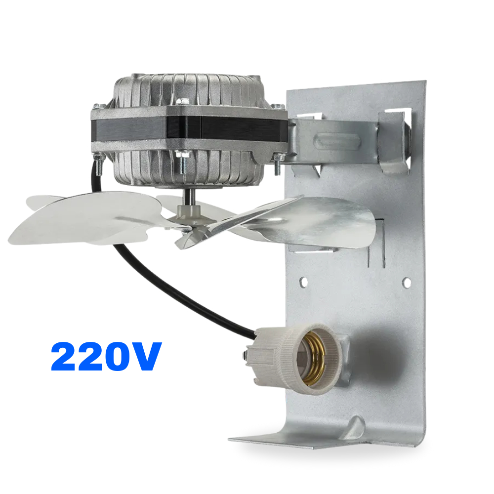 Exaustor de Churrasqueira 220v Alta Temperatura Ventisol 60W Ventilador Iluminação Refrigeração Circulação Ar Compacto