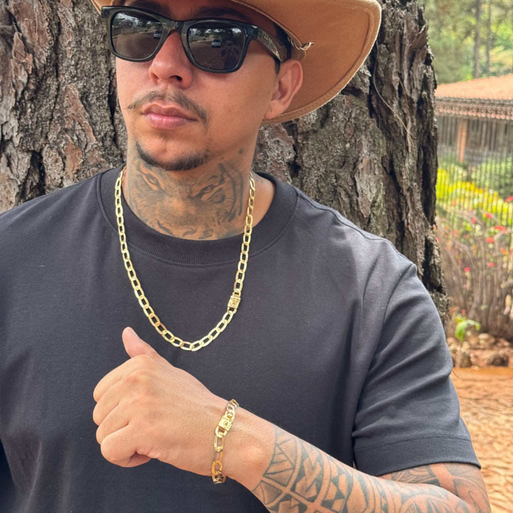 Cordão de Ouro Escama de Peixe: Onde Comprar | BuscaProdutos