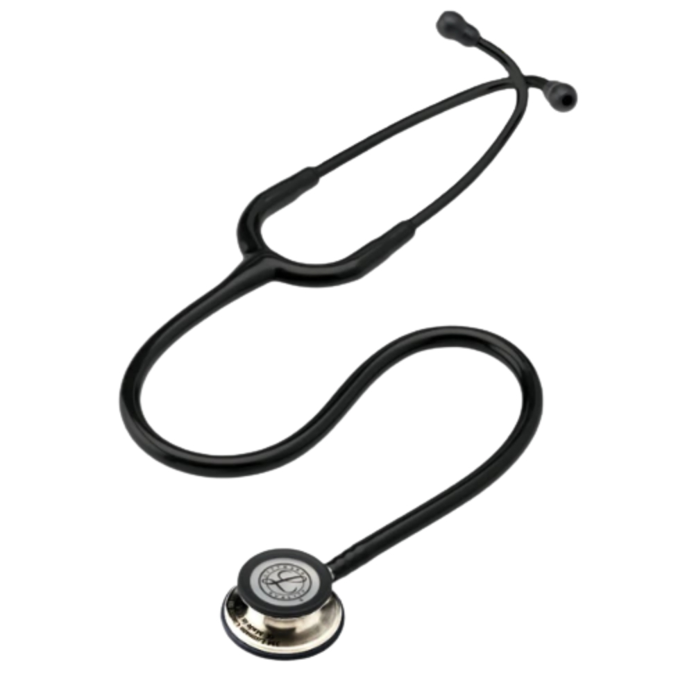 Estetoscópio 3M Littmann Classic III 5861 Preto Espelhado