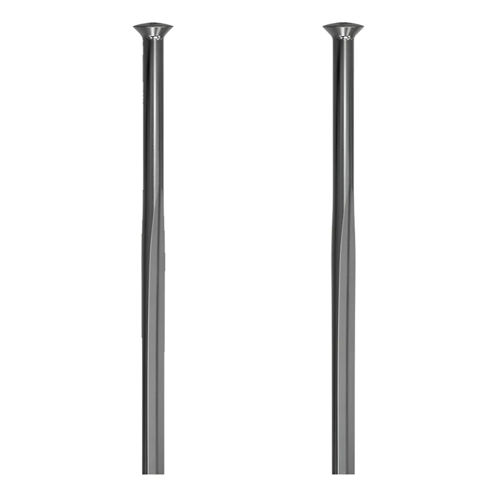 2 Raios Dt Swiss Aero Comp Straightpull 2.0/1.25/2.3 X 241mm