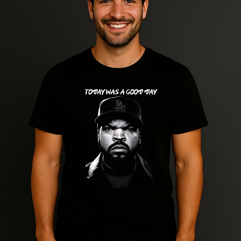 Camiseta Ice Cube Today Was a Good Day 100% Algodão Unissex