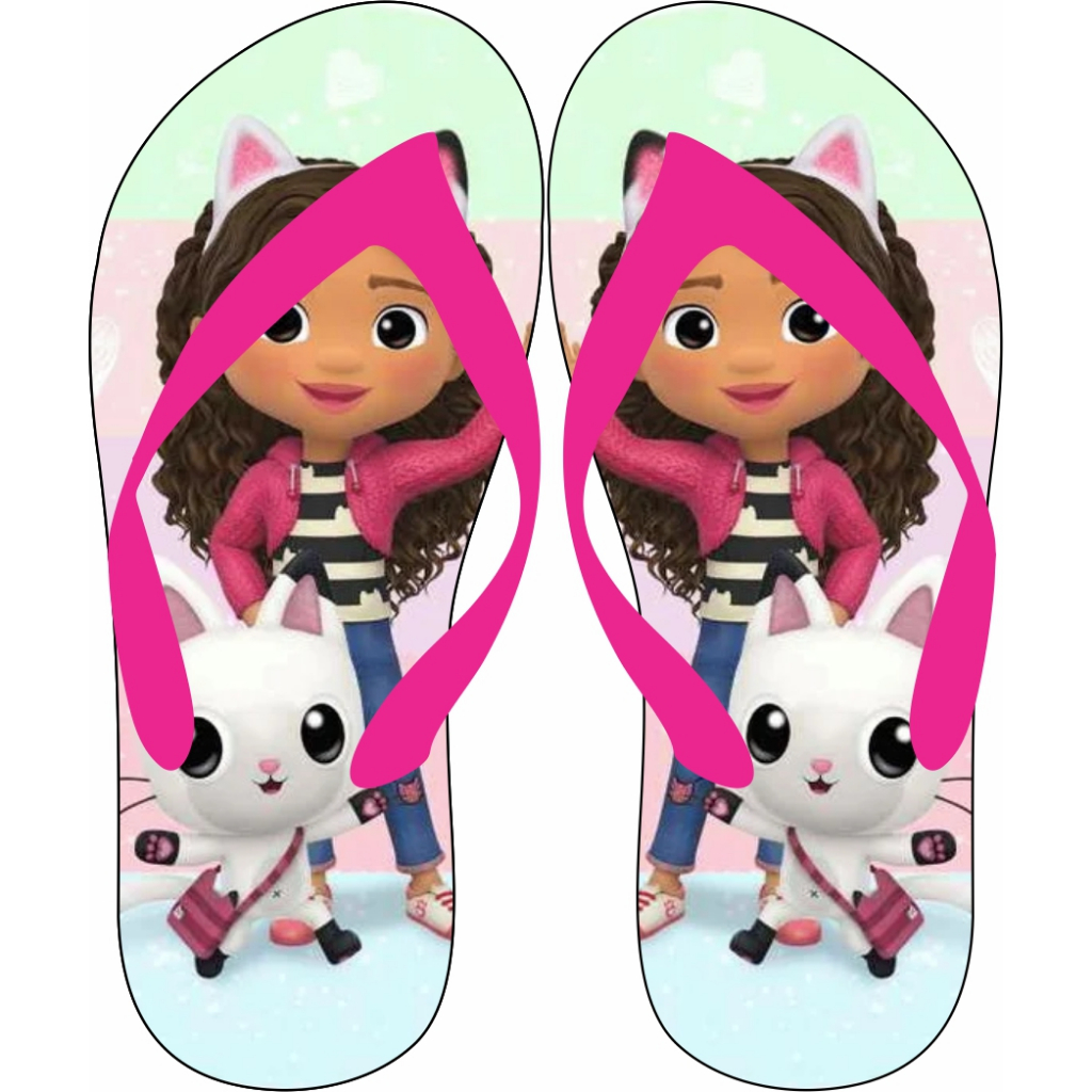 Chinelos infantil Mundo da Gabi. em Oferta na Shopee