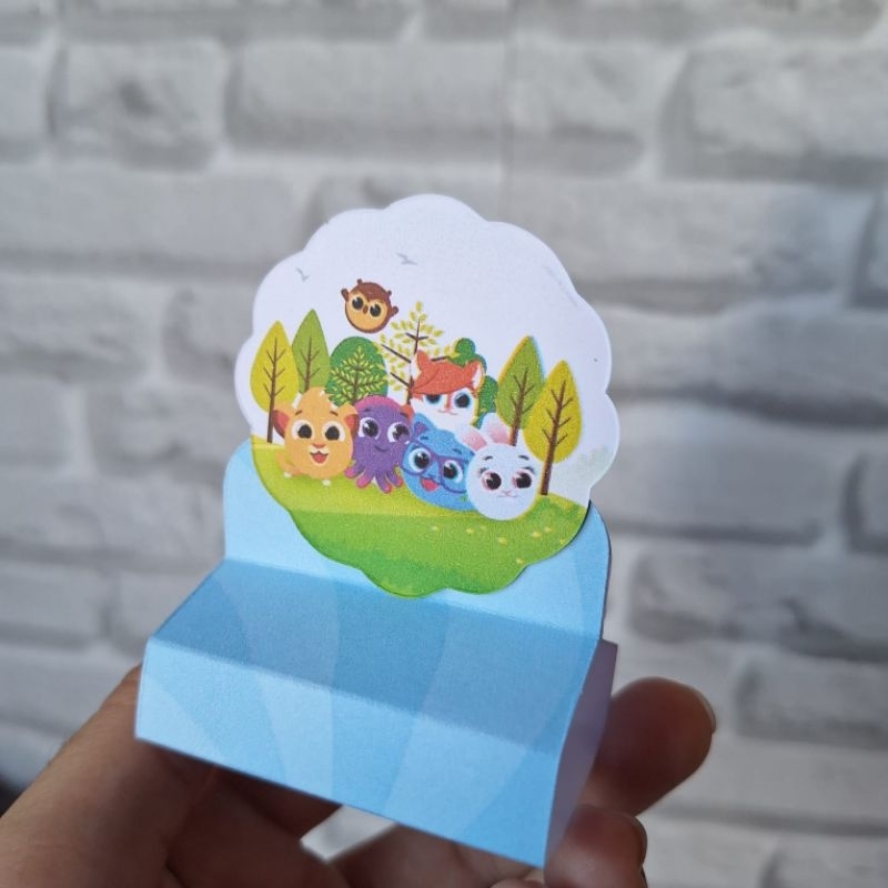 Kit 20 Porta Bis Duplo BoloFofos Menino Lembrancinha Decoração Festa Infantil Personalizados Aniversario