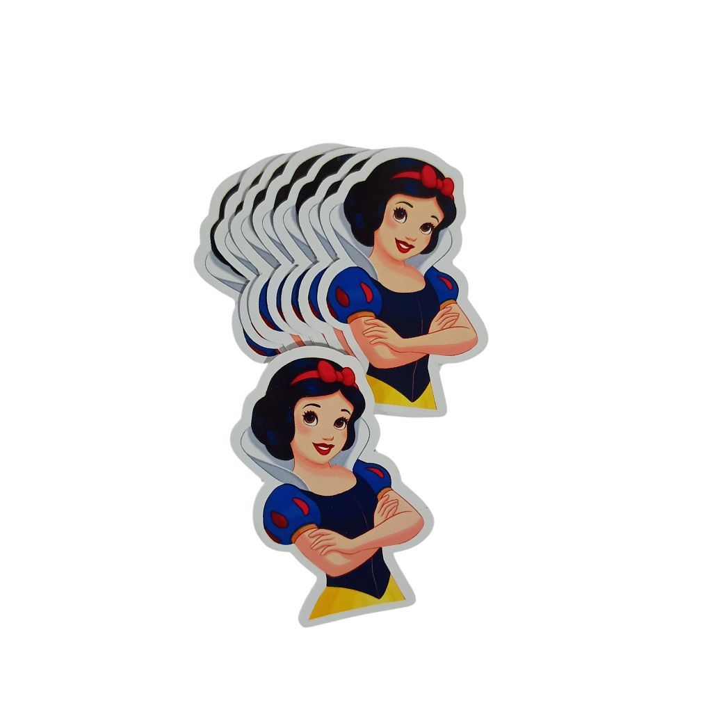 30 Aplique para tubete  | festa aniversario branca de neve | lembrancinha e personalizado