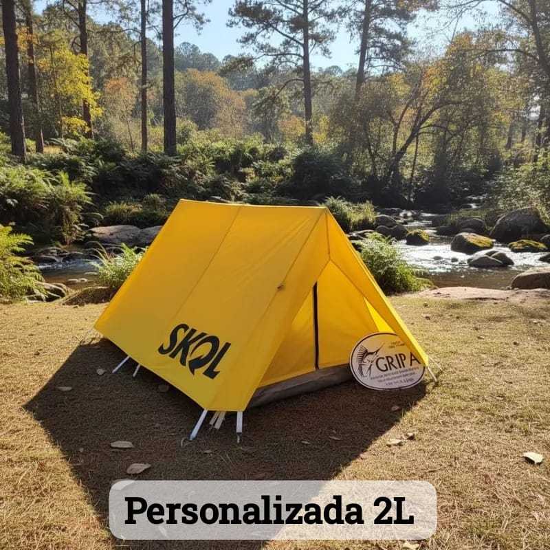 Lote Barraca Camping Canadense 2L Personalizada Gripa Tents ***SOB ENCOMENDA PRÉVIA***