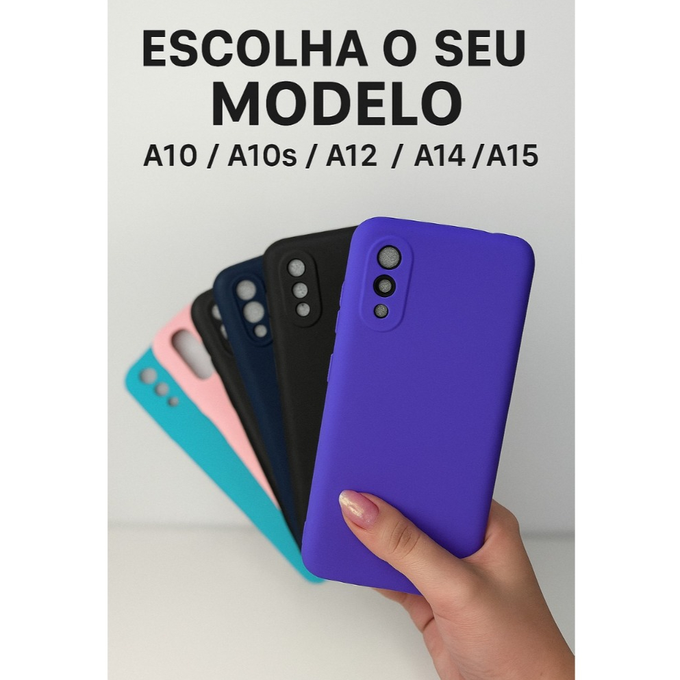 Capinha Samsung A10 A12 A13 A14 A15 A20 A30 A21 A22 A23 A32 A34 A50 A52 A53 A54 A55 A71 A72