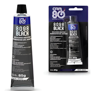 Cola Silicone Neutro Veda Junta Black 8098 Car80 Selante Adesivo Vedação Resistente Alta Temperatura em Oferta na Shopee