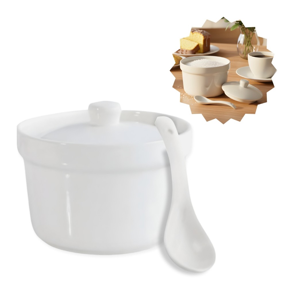 Açucareiro Cerâmica Branco: Onde Comprar | BuscaProdutos