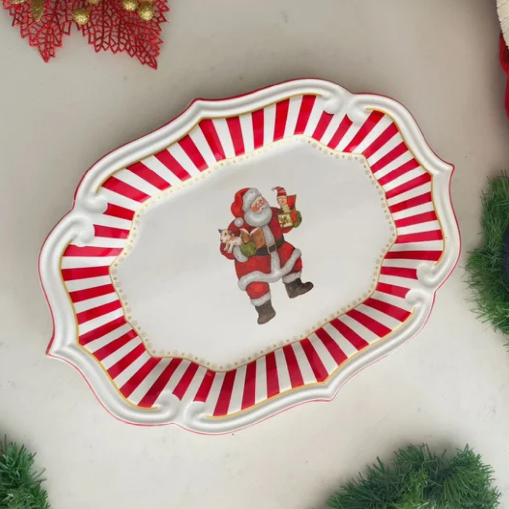 Travessa Decorativa Natal: Onde Comprar | BuscaProdutos