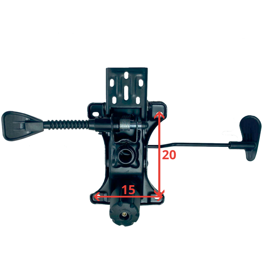 FLANGE PARA CADEIRA DE ESCRITÓRIO FURAÇÃO 20X15 (MK-4000/4007/4010/MOIRA/DIANA/ERGOPRO/CAPRICE E OUTRAS em Oferta na Shopee