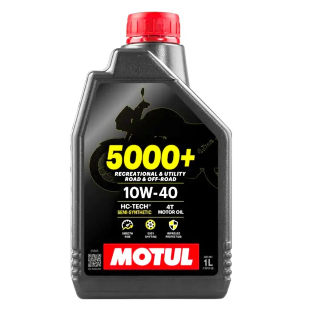 Oleo Motul 5000 + 10w40 4t Semissintético - 1 Litro