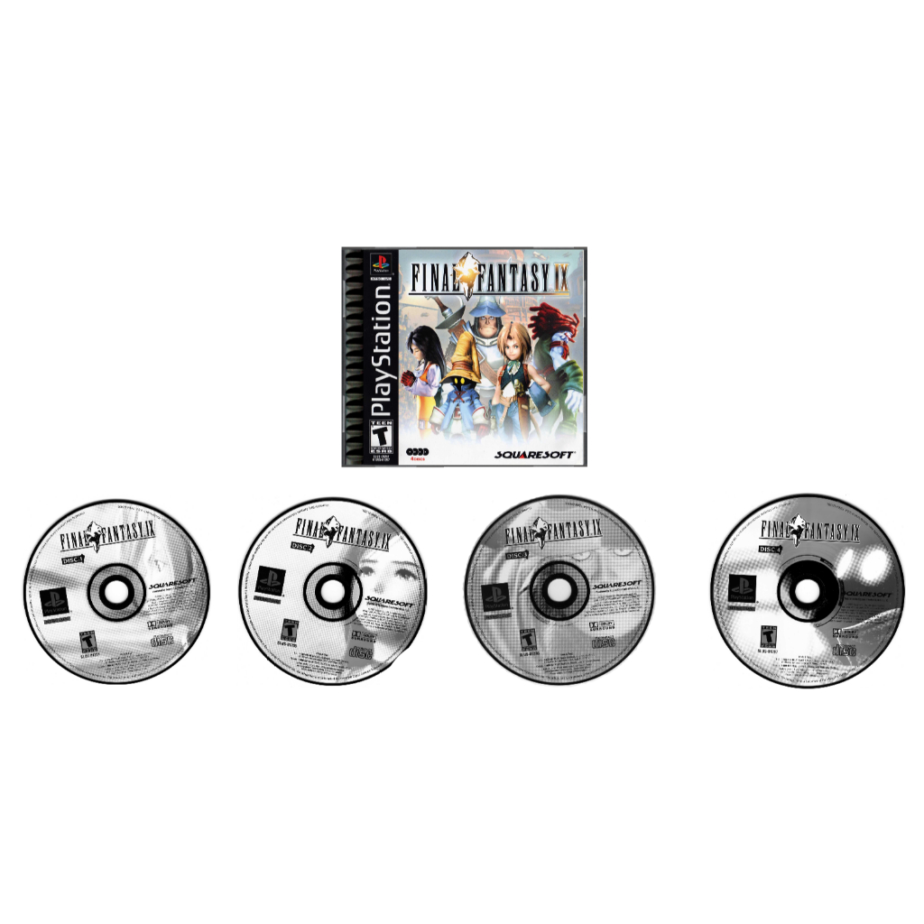 Jogo Final Fantasy IX Para PS1 Playstation 1