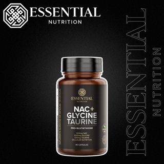 NAC + Glycine + Taurine (90 Cápsulas) Essential Nutrition em Oferta na Shopee