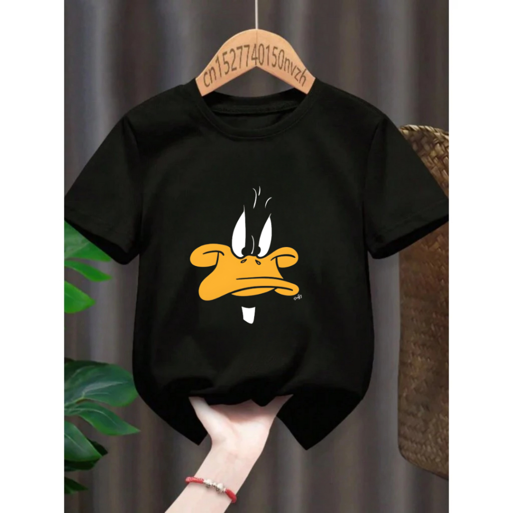 Camiseta Infantil Juvenil Unissex Patolino personagem 100% algodão