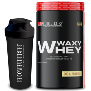 Whey Protein Waxy Whey 900g + Coqueteleira 600ml - Bodybuilders em Oferta na Shopee