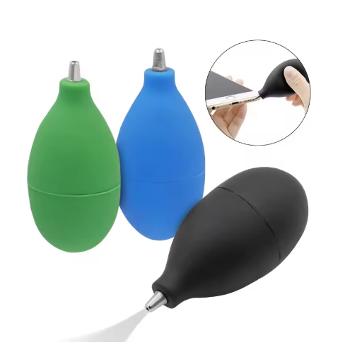 Soprador de poeira manual, mini bomba manual, limpador para limpeza de lente da câmera, circuitos, tablet e celular.