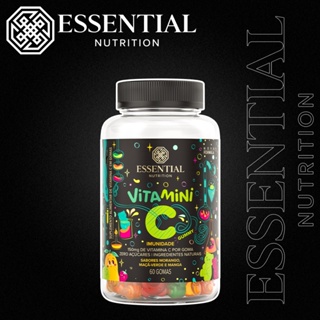Vitamini C (60 Gomas) Essential Nutrition em Oferta na Shopee