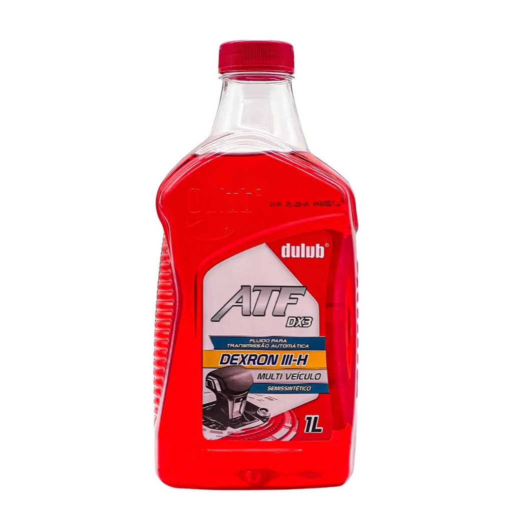 Óleo  Fluido Para Transmissão Automática ATF DX3 Dexron lll-H - Dulub 1L