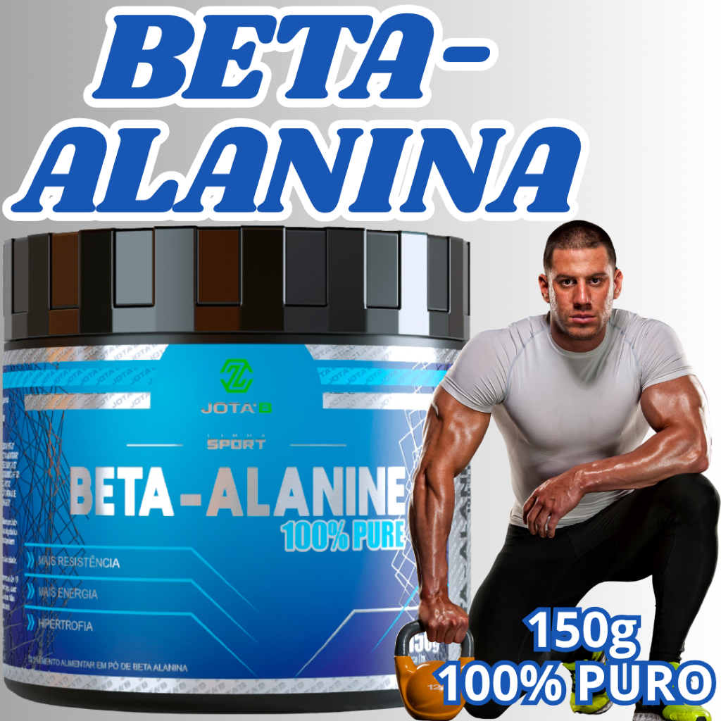 Beta Alanina 150g Jota'B Suplementos | Suplemento para Desempenho e Resistência |Qualidade Garantida
