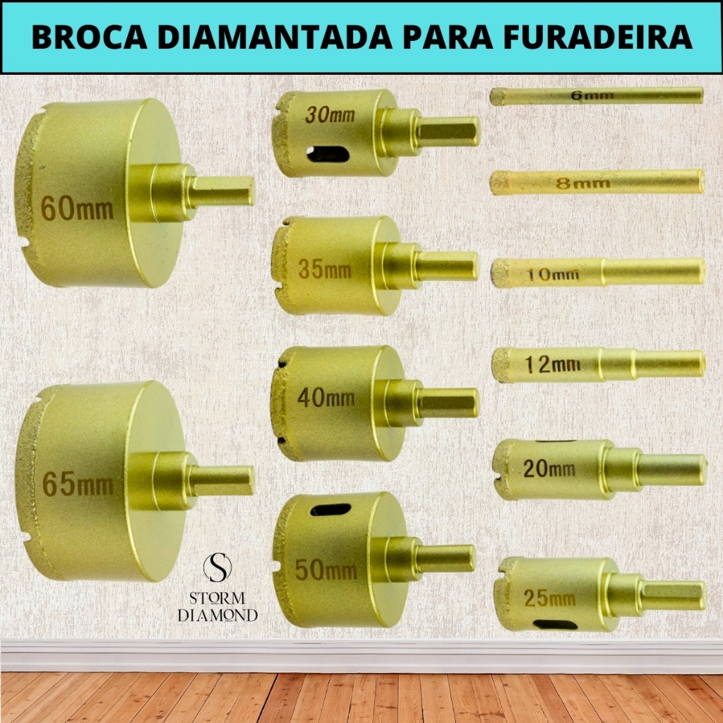 Broca para Furar Porcelanato 6mm: Onde Comprar | BuscaProdutos